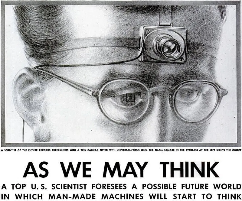 Иллюстрация к статье «As We May Think»